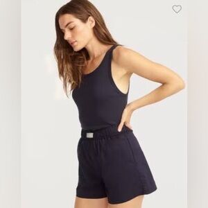 J Crew Women’s Navy Boxer Shorts Size Medium $39.50 Retail NWOT